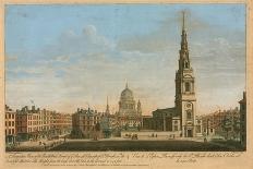 A View of the Grand Walk, Marylebone Gardens, 1778-86 (W/C on Paper)-John Donowell-Giclee Print