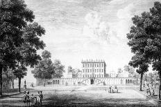 The Garden Front of Cliveden House in the County of Bucks, 1753-John Donowell-Framed Giclee Print