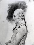 Portrait of King George III, Small Half Length, Wearing Windsor Uniform and Ribbon and Star of…-John Dowman-Giclee Print