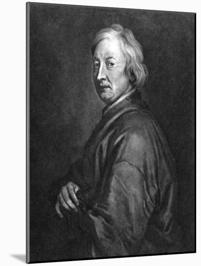 John Dryden, 17th Century English Poet-Godfrey Kneller-Mounted Giclee Print