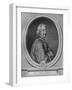 'John Dryden', c1700-Gerard Edelinck-Framed Giclee Print