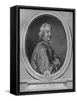 'John Dryden', c1700-Gerard Edelinck-Framed Stretched Canvas