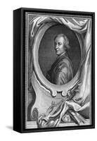 John Dryden Sharp-W Sharp-Framed Stretched Canvas