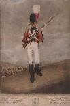 Military Figure in the Uniform of the Royal Westminster Regiment of Volunteers, C1800-John Dunn-Framed Giclee Print