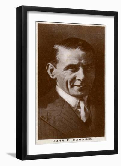 John E Harding, British Boxing Manager and Match-Maker, 1938-null-Framed Giclee Print