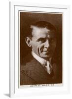 John E Harding, British Boxing Manager and Match-Maker, 1938-null-Framed Giclee Print