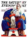 "Gridiron Great," Saturday Evening Post Cover, November 19, 1932-John E. Sheridan-Giclee Print
