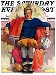 "Golfer Kept Waiting," Saturday Evening Post Cover, September 12, 1931-John E. Sheridan-Framed Giclee Print