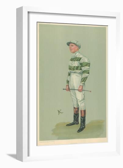 John E Watts, 1 October 1903, Vanity Fair Cartoon-null-Framed Giclee Print