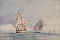 Possession Island, Victoria Land, 11th January 1841-John Edward Davis-Stretched Canvas