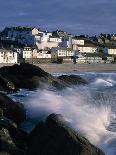 St Ives, Cornwall with Tate of the West-John Edward Linden-Stretched Canvas