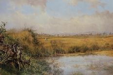 The Riverside, 1862-John Edward Newton-Giclee Print