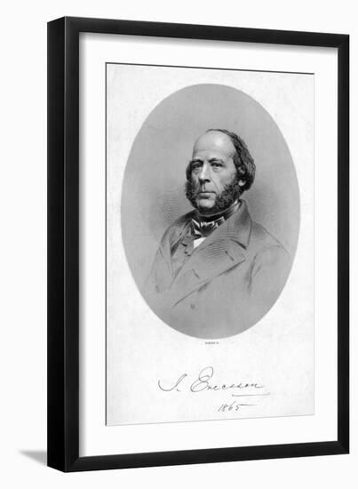 John Ericsson (Adlard)-H Adlard-Framed Art Print