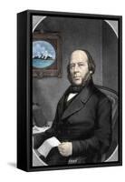 John Ericsson, Swedish-American Inventor-Science Source-Framed Stretched Canvas