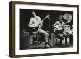 John Etheridge and Gary Boyle Playing at Campus West Welwyn Garden City, Hertfordshire, 1984-Denis Williams-Framed Photographic Print