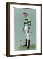 John Evelyn Watts, British Jockey, 1903-null-Framed Giclee Print