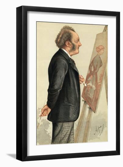 John Everett Millais --Carlo Pellegrini-Framed Giclee Print