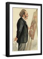 John Everett Millais --Carlo Pellegrini-Framed Premium Giclee Print