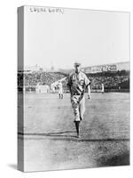 John Evers Chicago Cubs Field View Baseball Photograph - Chicago, IL-Lantern Press-Stretched Canvas