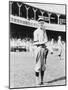 John Evers Chicago Cubs Portrait View Baseball Photograph - Chicago, IL-Lantern Press-Mounted Art Print