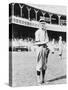 John Evers Chicago Cubs Portrait View Baseball Photograph - Chicago, IL-Lantern Press-Stretched Canvas