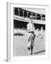 John Evers Chicago Cubs Portrait View Baseball Photograph - Chicago, IL-Lantern Press-Framed Art Print