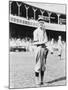 John Evers Chicago Cubs Portrait View Baseball Photograph - Chicago, IL-Lantern Press-Mounted Art Print