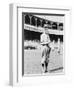 John Evers Chicago Cubs Portrait View Baseball Photograph - Chicago, IL-Lantern Press-Framed Art Print