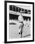 John Evers Chicago Cubs Portrait View Baseball Photograph - Chicago, IL-Lantern Press-Framed Art Print