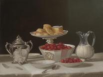 Strawberries and Cream, 1879-John F. Francis-Framed Giclee Print