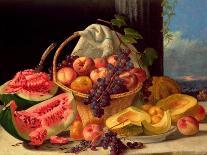 Wine, Cheese, and Fruit, 1857-John F. Francis-Giclee Print