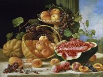 Still Life with Apples and Biscuits, 1862-John F. Francis-Laminated Giclee Print