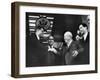 John F. Kennedy and Nikita S. Kruschev's First Meeting at Us Embassy-null-Framed Photographic Print