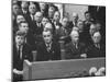 John F. Kennedy at Samuel Rayburn's Funeral-Michael Rougier-Mounted Photographic Print