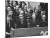 John F. Kennedy at Samuel Rayburn's Funeral-Michael Rougier-Mounted Photographic Print