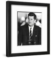 John F. Kennedy J.F.K. (Speaking) Photo Print Poster-null-Framed Photographic Print