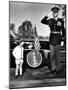 John F Kennedy Jr Look Up at Sgt-null-Mounted Photo