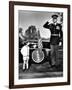 John F Kennedy Jr Look Up at Sgt-null-Framed Photo