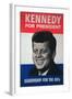 John F. Kennedy Presidential Election Campaign Poster, 1960-null-Framed Giclee Print