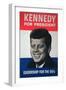 John F. Kennedy Presidential Election Campaign Poster, 1960-null-Framed Giclee Print
