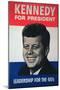 John F. Kennedy Presidential Election Campaign Poster, 1960-null-Mounted Giclee Print