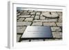 John F Kennedy's Grave in Arlington National Cemetery.-Jon Hicks-Framed Photographic Print