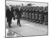 John F. Kennedy Upon Arrival for Talks with Ussr Khrushchev-null-Mounted Photographic Print