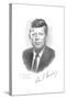 John F. Kennedy-null-Stretched Canvas