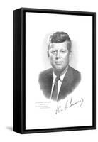 John F. Kennedy-null-Framed Stretched Canvas