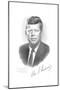 John F. Kennedy-null-Mounted Art Print
