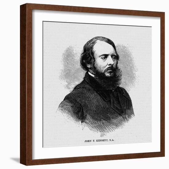 John F. Kensett, N.A.-null-Framed Giclee Print