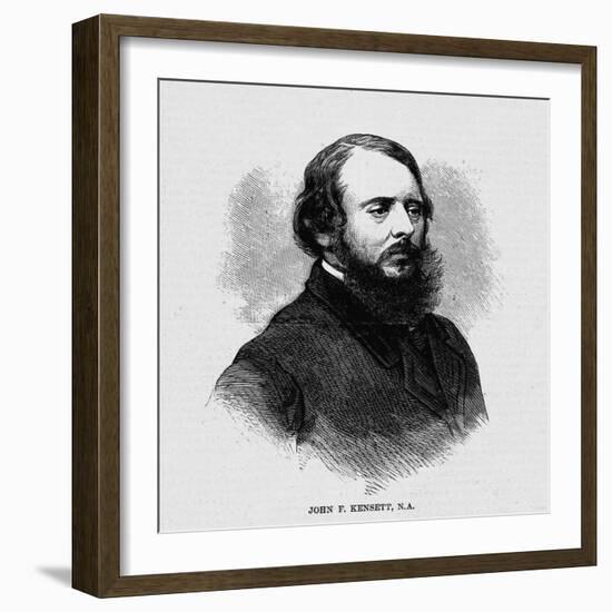 John F. Kensett, N.A.-null-Framed Giclee Print