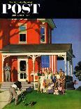 "Family Portrait on the Fourth", July 5, 1952-John Falter-Giclee Print