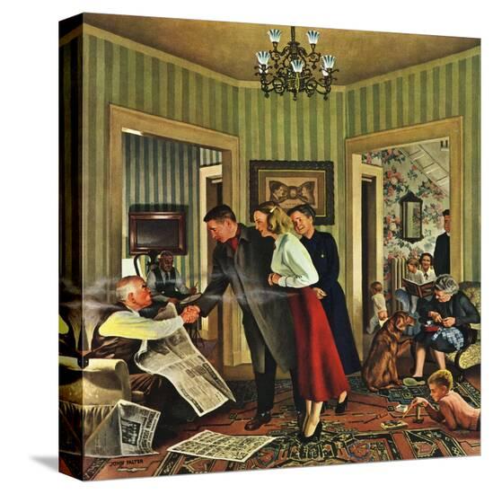 Stretched Canvas Print, , large